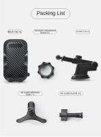 Soporte De Teléfono Móvil Para Coche Universal Adhesivo En Ventosa Clip Para iPhone Xiaomi Huawei Samsung Accesorios De Coche Negro - details 16