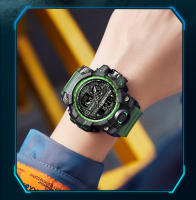 Reloj De Pulsera Militar Deportivo Para Hombre SANDA 3133 G Style 50M a Prueba De Agua Resistente Al Shock Con Cuarzo Digital Y Luz LED - details 16