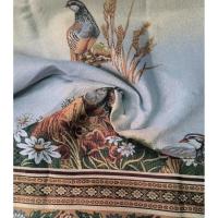 Cortina para Puerta Exterior – Jacquard con Estampado Digital de Perdices - details 4