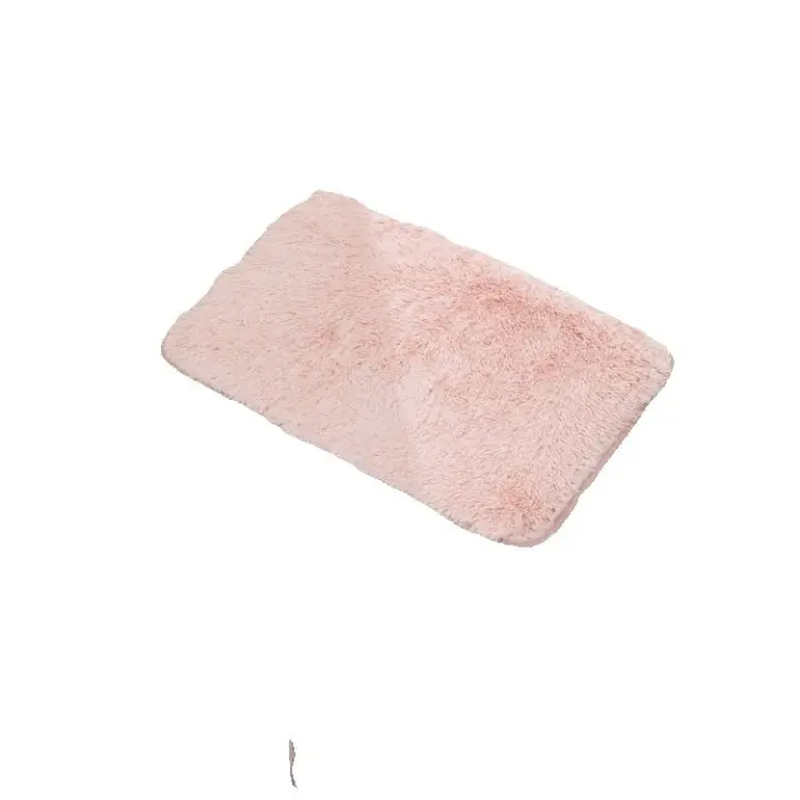 Alfombra de área 40x60cm, Linda Alfombra de Alfombra Suave Gruesa, Alfombra de Peluche Esponja decoración para habitación Infantil, Dormitorio, Sala de Estar, baño (Rosa) - 1
