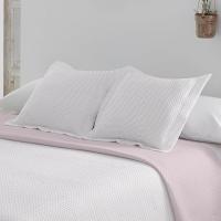 Bloom Store-Colcha Lisa Reversible - Disponible en Varios Colores y Tamaños - ¡Dale un Toque de Estilo a tu Dormitorio! - details 6