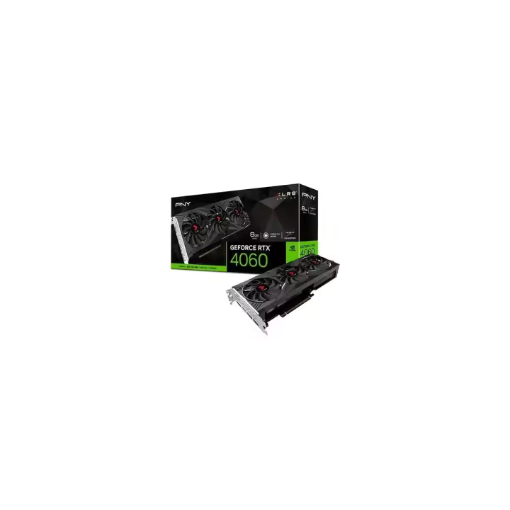 TARJETA GRÁFICA PNY RTX 4060 XLR8 GAMING VERTO 8GB GDDR6 - 1
