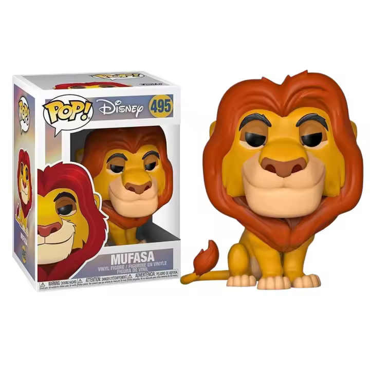FUNKO POP! EL REY LEÓN - MUFASA, 36391, Nº495, TIENDA CON LICENCIA OFICIAL - 1