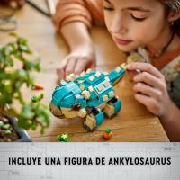 Lego 76962 Bumpy bebé: Ankylosaurus Lego Jurassic - details 6