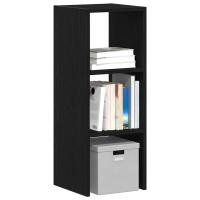 vidaXL Librería apilable madera contrachapada blanca 30x30x80 cm en color Blanco/Gris hormigón/Roble Sonoma y más - details 3