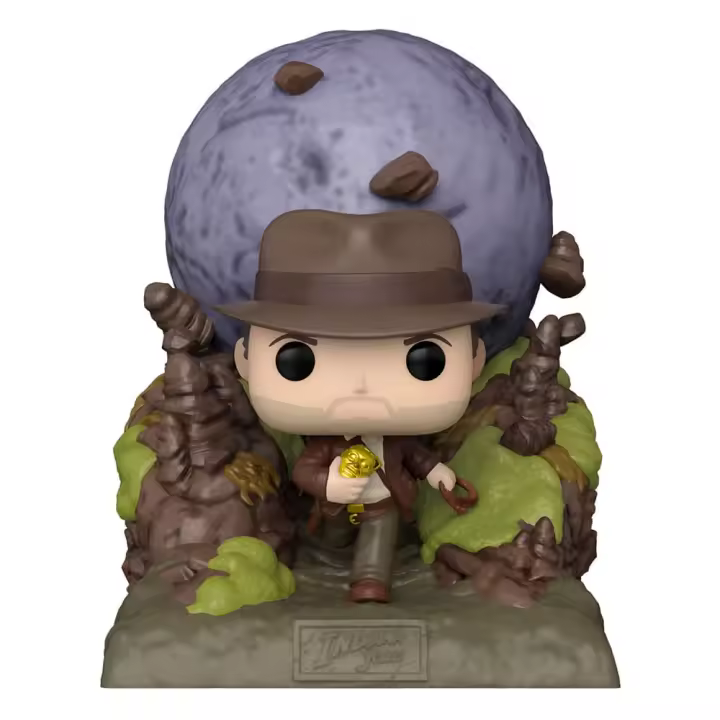Funko Indiana Jones Pack de 2 Figuras Pop Moment! Boulder SCN 9 Cm - 1