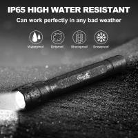 UltraFire WF-502D Linterna Táctica Recargable De 1300LM Con 3 Modos Luz LED Potente Lámpara Portátil Para Camping Emergencias Resistente Al Agua Y Choques - details 4