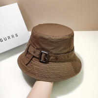 Sombrero De Pesca De Lujo Para Mujer Diseñador Marca Moda Cinturón De Hebilla Protección Solar Panama Flat Casual Playa Sombreros De Verano Tamaño 56-58cm - details 6