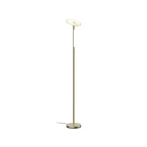 CRISTAL RECORD Lámpara de Pie Siro Cuero - Iluminación Led Interior y Exterior - 1