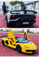 Lamborghini Aventador SVJ 63 Escala 1:24 Modelo De Metal Y Aleación Con Sonido Y Luz Vehículo De Juguete Para Niños Regalo - details 8