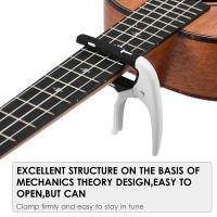 Capó De Guitarra Portátil De Aleación De Zinc Cambiador De Tono Profesional Con Palanca Para Guitarras Acústicas Y Eléctricas Ukuleles Mandolines - details 7