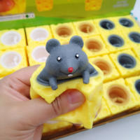 Juguete Antiestrés Divertido Ratón Y Queso Pop up Figuras De Busc-and-Found Alivio Del Estrés Juguete Interactivo Para Niños Y Adultos - details 5