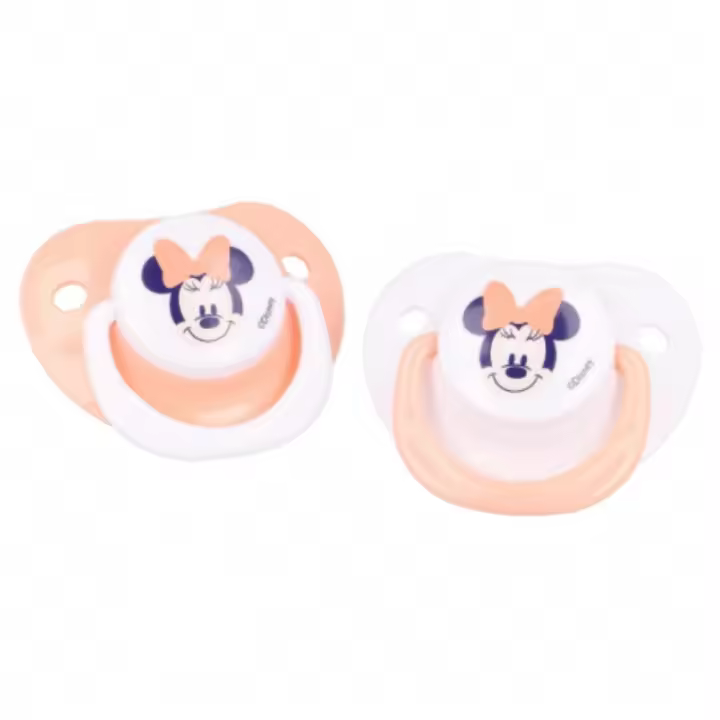 Chupete Minnie Mouse 65748 Naranja Bebé - 1