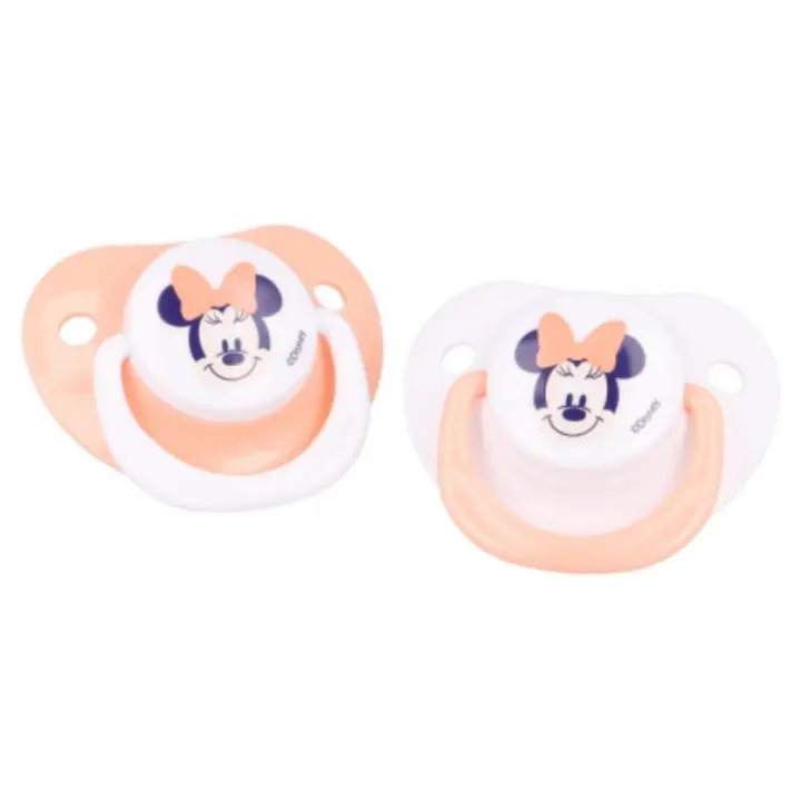 Chupete Minnie Mouse 65748 Naranja Bebé - 1