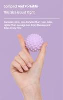 Bola De Masaje Duradera TPE Espinosa Para Punto Triger Deporte Fitness Alivio Del Dolor En Mano Y Pie Relajador De Fascia Plantar 4.5cm - details 3
