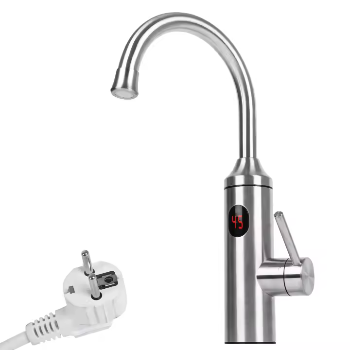 Grifo Eléctrico para Calentamiento de Agua - Ahorro de Tiempo y Energía - 1