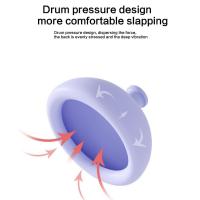 Para Palma taza de percusión en el pecho (Grande)-taza de terapia física en el pecho, removedor de flema - details 3