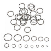 Anillos Abiertos De Acero Inoxidable Para Fabricación De Joyas DIY 100-200pcs Herramienta Esencial Para Manualidades Y Artesanía - details 0