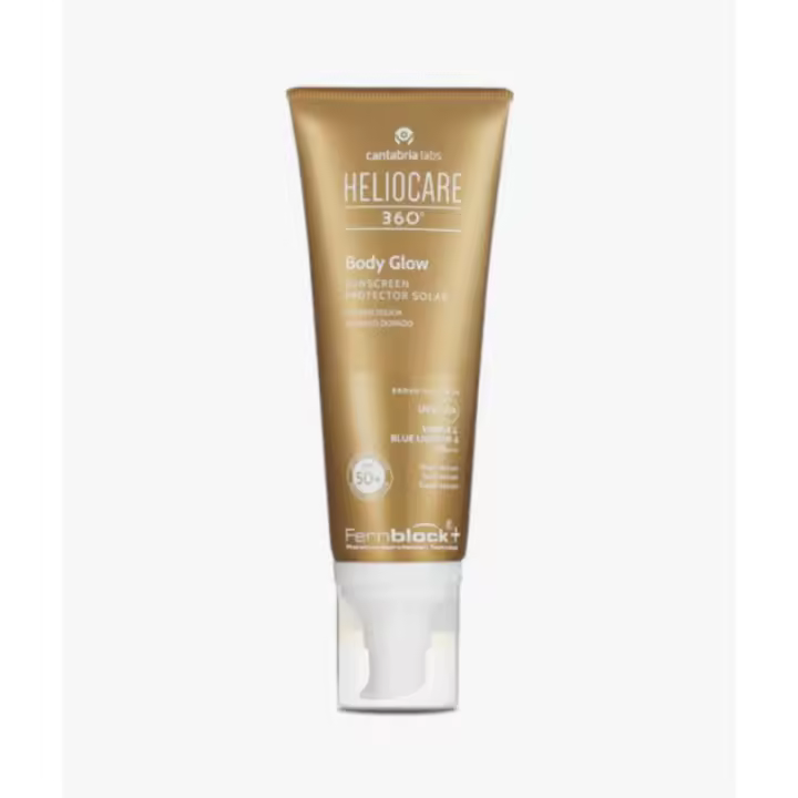 Heliocare 360 Body Glow SPF50 Solar Corporal con Color 100 ml - 1