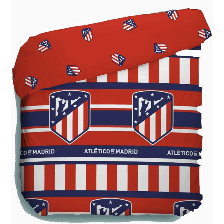 Funda Atlético de Madrid Rayas Para Cama de 135 79647 - 1