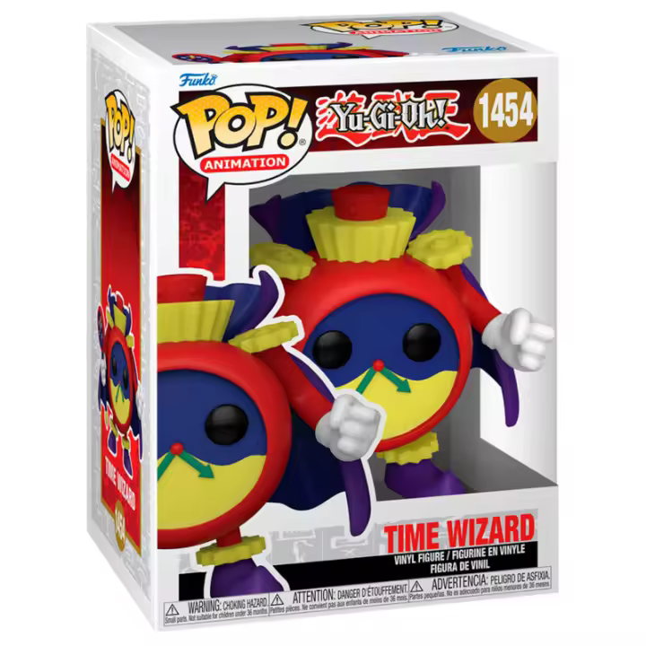 Figura Pop Yu-Gi-Oh! Time Wizard-Figura de Vinilo Coleccionable - Idea de Regalo- Mercancia Oficial - Juguetes para Niños y Adultos - Movies Fans - Muñeco para Coleccionistas y Exposición - 1