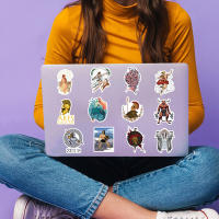 Pegatinas De Mitología Griega Para Laptop De Adulto Y Niña 50pcs Estilo Retro Vinilo Impermeable Para Botella De Agua Y Guitarra - details 9