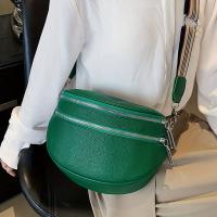 Bolso bandolera de cuero PU vintage, bolso de cintura con doble cremallera de moda, bolso de hombro y riñonera de moda para mujer - details 5