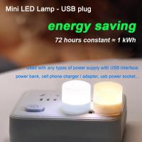 Luz De Noche LED Mini USB 5V Protección Ocular Super Brillante 5 Piezas Luz De Libro Para Computadora Y Móvil Recargable - details 2