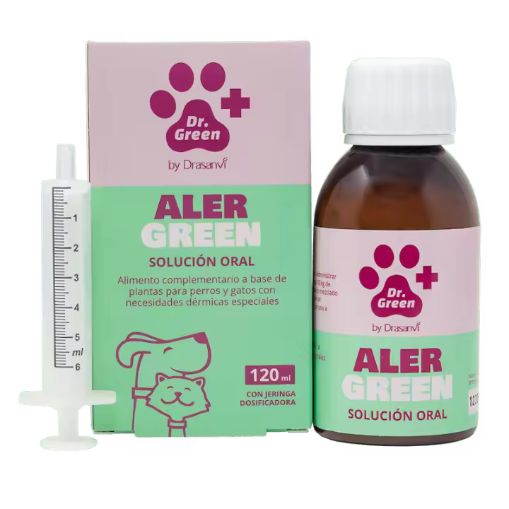 AlerGreen Solución Oral: Tu Aliado Natural contra los Problemas Dermatológicos en Mascotas - 1