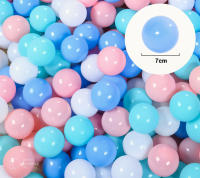 Pelotas Infantiles Multicolores 7 cm Sin BPA, Pack de 50 a 800 Unidades para Piscina, Parque Infantil y Playground – Bolas Seguras para Niños y Bebés, Colores Lila Verde Rosa, Juego Creativo y Seguro - details 1