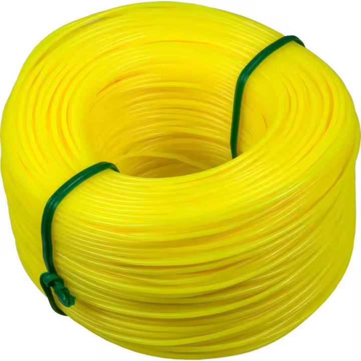 Nylon desbrozadora redondo Orework 1 mm x 100 m amarilla - 1