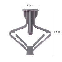 Anclaje De Tornillo Con Plástico 50/100pcs Para Techo Muro Y Cable Accesorios De Expansión De Tubo Aéreo M4 Kit De Herramientas Para Carpintería - details 25