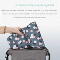 Bolso De Diaper Para Bebé Organizador Portátil De Viaje Al Aire Libre Mini Bolsa De Pañales Para Carrito De Compras Reutilizable Almacenamiento Para Mami - details 15