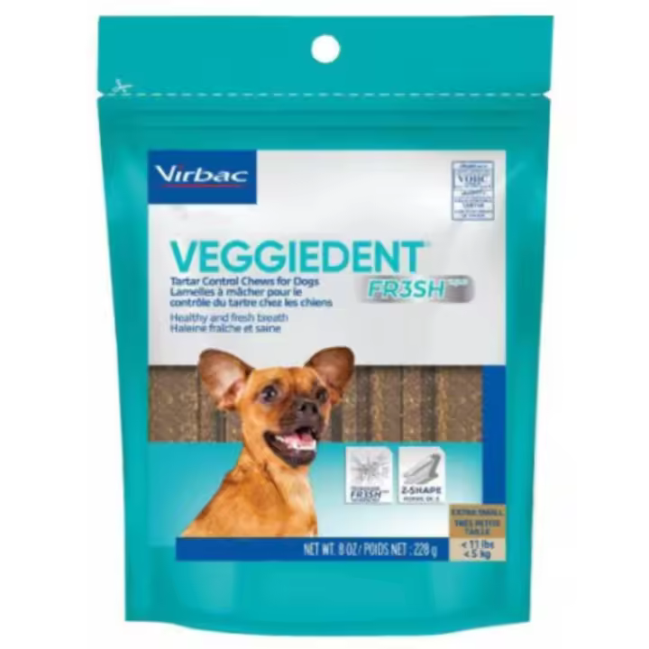 Veggiedent® Fresh  Mantenimiento bucodental diario para perros con bocas sanas - 1