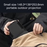 Proyector LYNCAST HY320 HD 4K Android 11 Dual WiFi6 BT5.0 390ANSI Native 1080P Para Cine Al Aire Libre Y Hogar Mini Proyector Mejorado HY300 - details 8