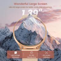 Reloj inteligente con función de voz, 1,39 pulgadas, ciclo menstrual/fitness/IP67 resistente al agua/120+ modos deportivos - details 0