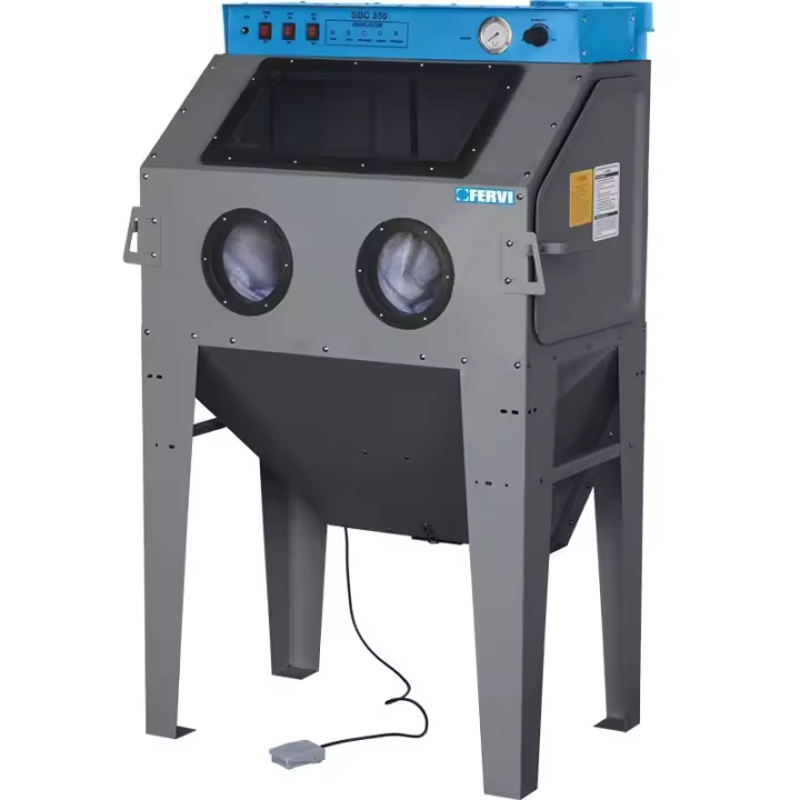 Máquina de chorro de arena con aspirador FERVI 0878 - 1