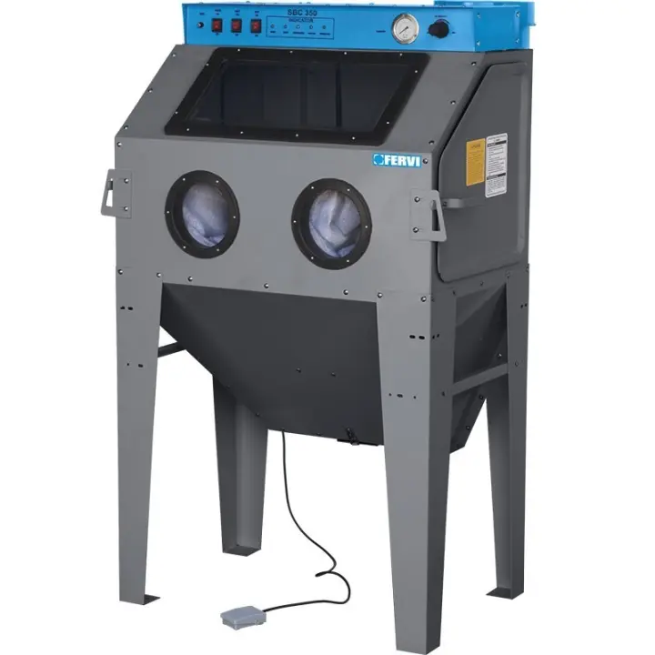 Máquina de chorro de arena con aspirador FERVI 0878 - 1