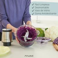 Mywave MWPC-MIN Picadora de Alimentos 400W con Cuchillas de Acero Inoxidable - details 2