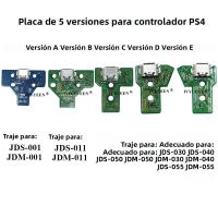 IVYUEEN Placa De Circuito De Puerto De Carga USB 12Pin JDS 011 030 040 050 Para Controlador Dualshock 4PS4 Cable Flex De Cinta - details 0