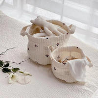 Bolsa De Diaper Para Bebé INS Con Bordado De Oso Hermoso Organizador De Almacenamiento Para Pañales Juguetes Mami Nueva - details 13