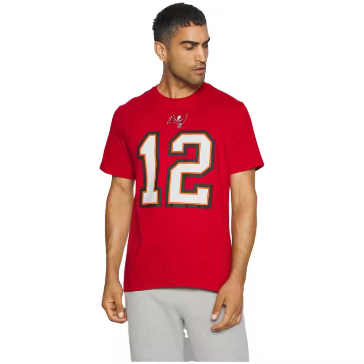 Camiseta de Manga Corta Nike Nfl Tampa Bay Buccaneers para hombre en color rojo - 1