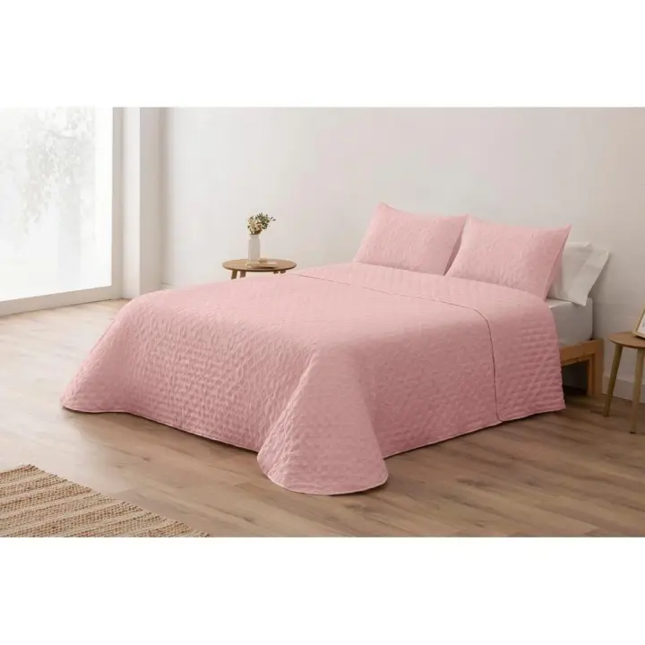 BOHEME - Colcha Lisa Suave Platinium Chelo - 1