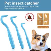Set De 3 Pinzas Para Eliminar Pulgas Y Gusanos Para Mascotas Prácticas Y Seguras Para Perros Y Gatos Herramientas De Gabinete Para El Cuidado De Los Animales - details 5