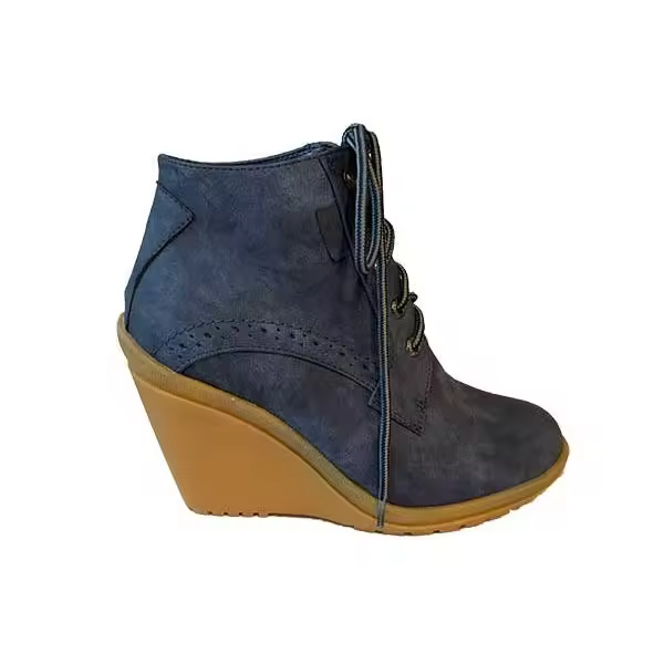 Refresh 61502 Marino Botines Mujer Cuña 8cm - Moda Otoño-invierno - 1