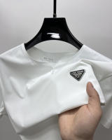 Camiseta De Manga Corta Para Hombre Marca De Alta Gama Estampada Algodón De Seda Hielo Trend Summer Casual Comodidad Top Fresco - details 9