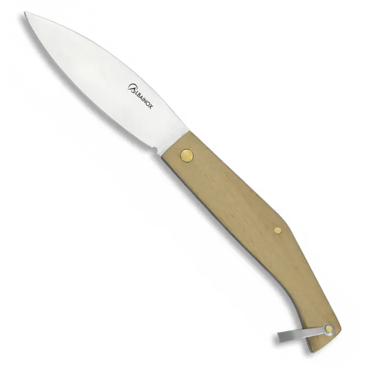 Navaja Albainox - Punta Clasica, Acero INOX. Hoja de 9,7 cm. Campig Caza 19227 - 1