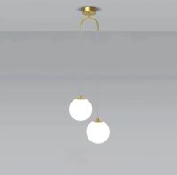 Modern Simple Lámpara Colgante LED Nordic Para Sala De Estar Dormitorio Restaurante Bar Decoración Hogar 220V Metal Blanco - details 9