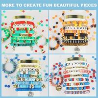 Kit De Hacer Pulseras De Arcilla Polimérica 2400PCS Con Varias Combinaciones Y Hebilla De Concha Y Cierre De Langosta - details 7
