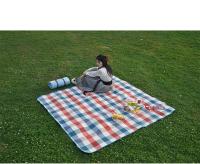 Manta De Picnic Al Aire Libre Impermeable Para Camping Y Playa Estilo Cuadros Y Rayas Colorida Rectangular Tapete Para Dormir Carpeta Para Sala De Estar - details 2